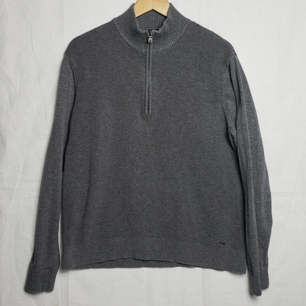 Michael Kors Mens 1/4 Zip Sweater